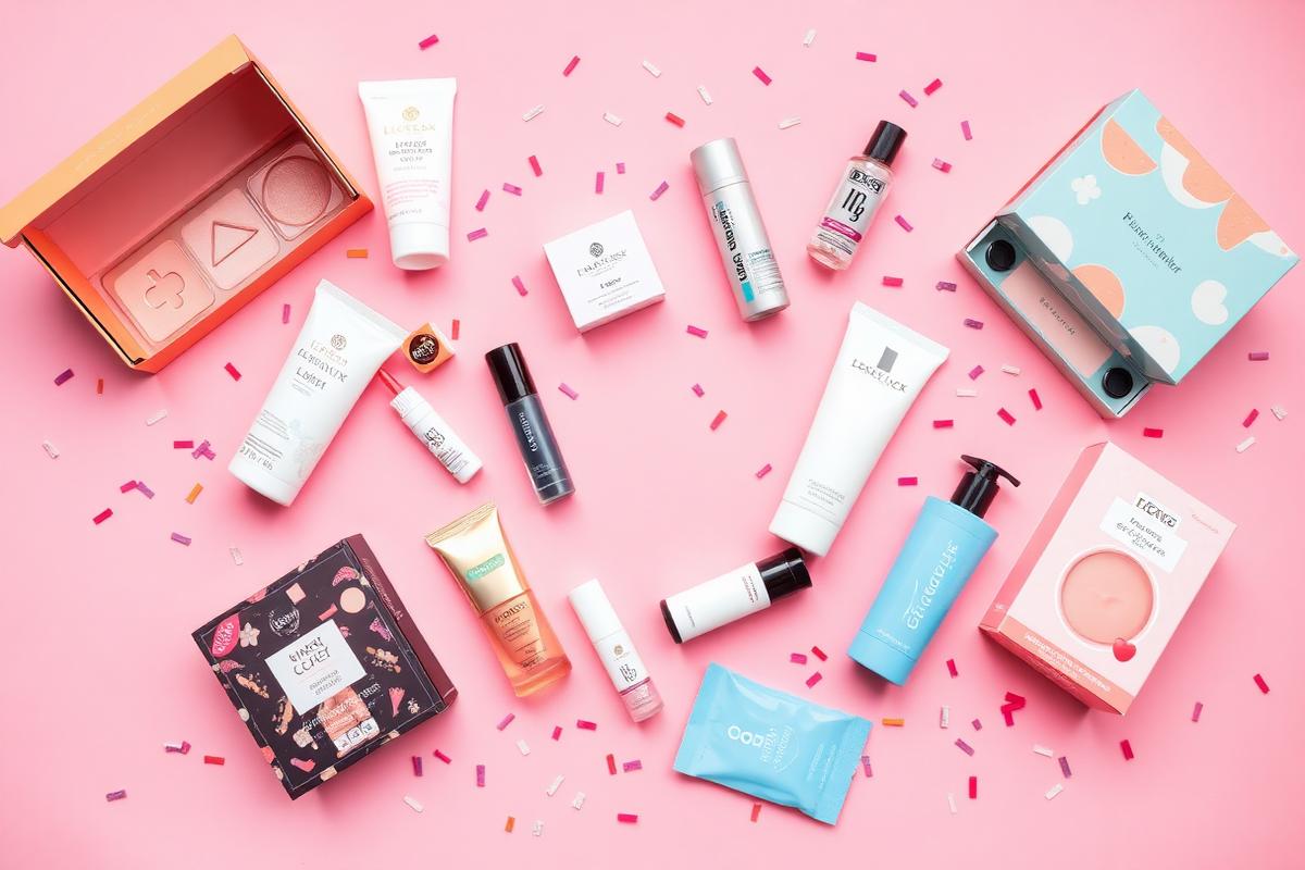 Product samples ready for creator campaigns